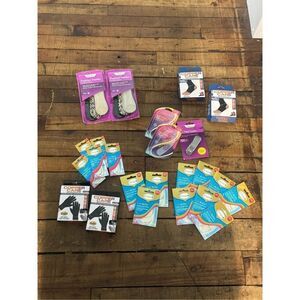 24 piece lot dress casual gel & cushion foam comfort pain relief insoles /liners